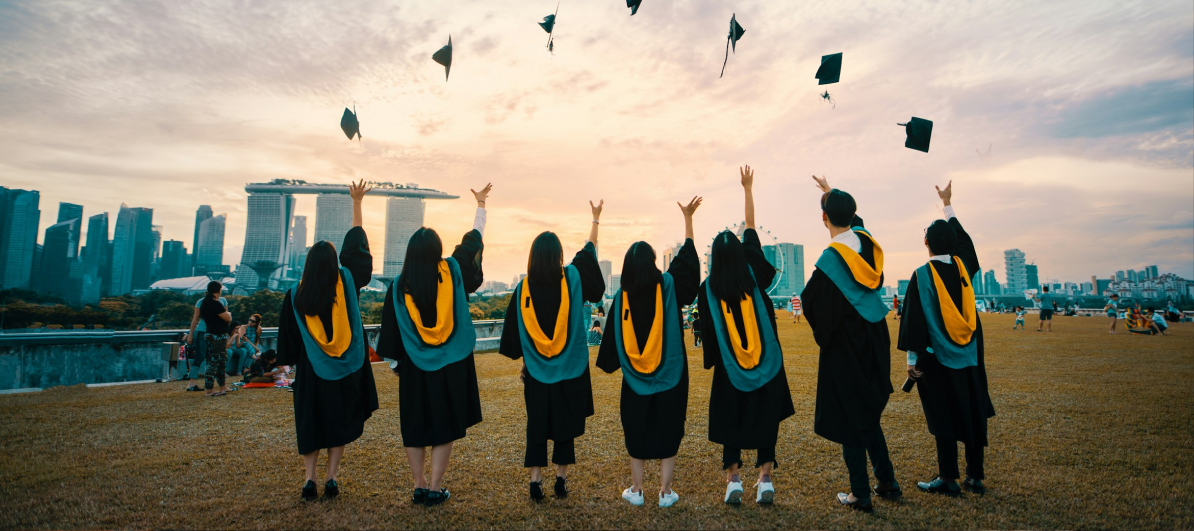 Students at Canadian High School in Prague